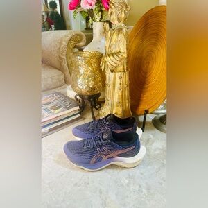 ASICS Gel Kayano Lite 3 Indigo Blue Black Running Shoes Women's Size 7